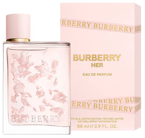 burberry for her petals|burberry her vs limited.